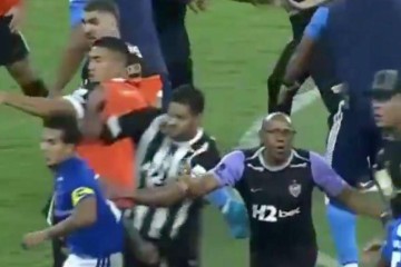 世界杯手机观看-足坛罕见暴力群殴！终场前30秒爆发大乱斗，23人集体被驱逐